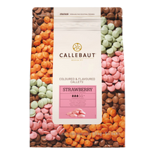 Load image into Gallery viewer, Callebaut Strawberry Callets