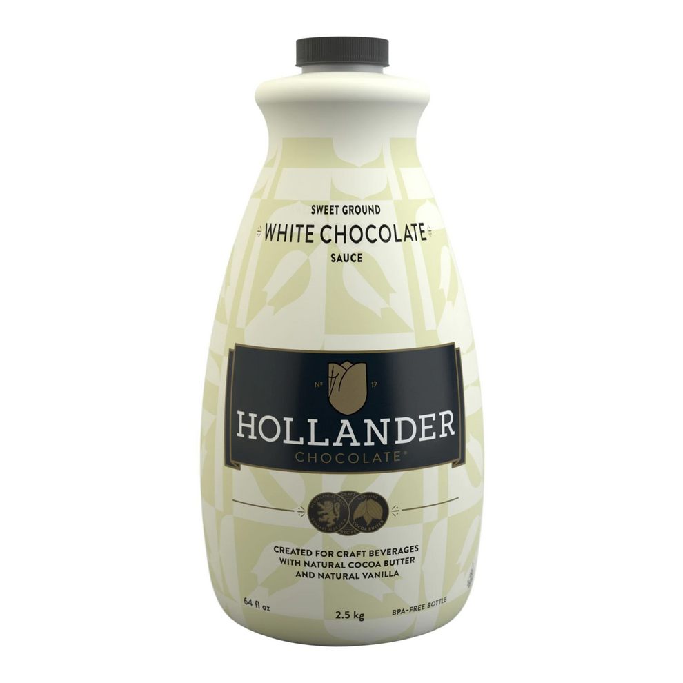 Hollander Sweet Ground White Chocolate Sauce Konrads Specialty Foods & Ingredients