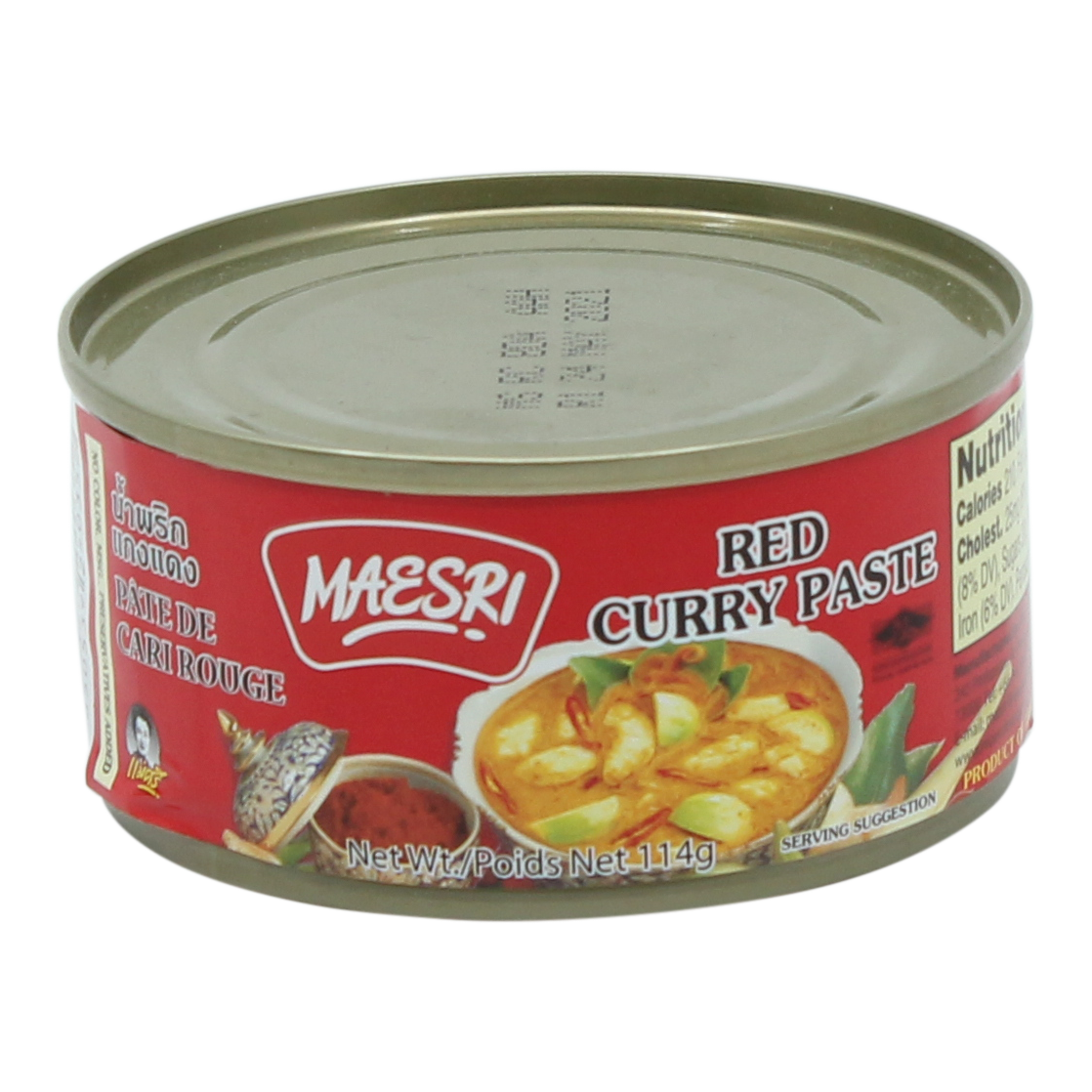 Maesri Red Curry Paste Konrads Specialty Foods & Ingredients