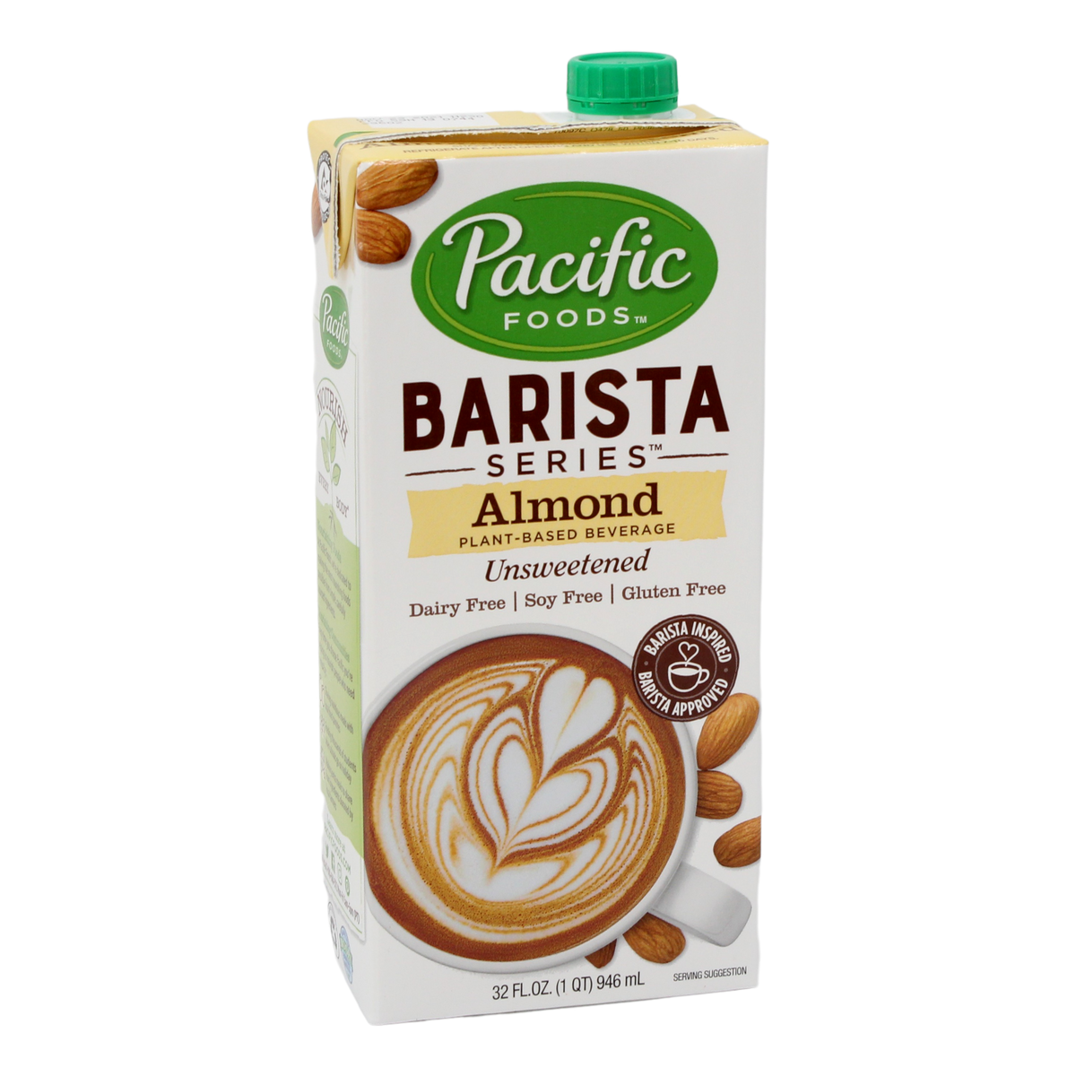 Pacific Barista Almond Milk Unsweetened Konrads Specialty Foods