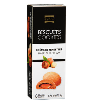 Hazelnut Cream Biscuits - Delicia