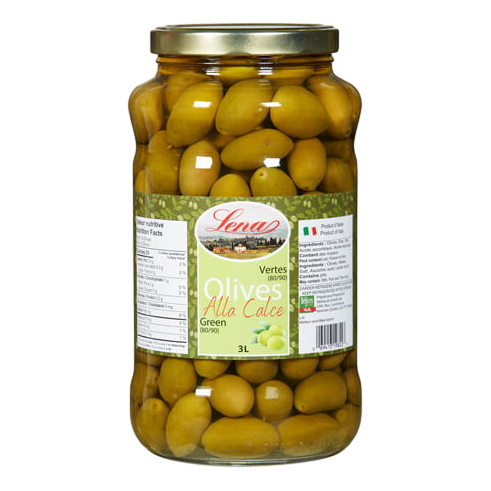 Green Olives Alla Calce - Lena