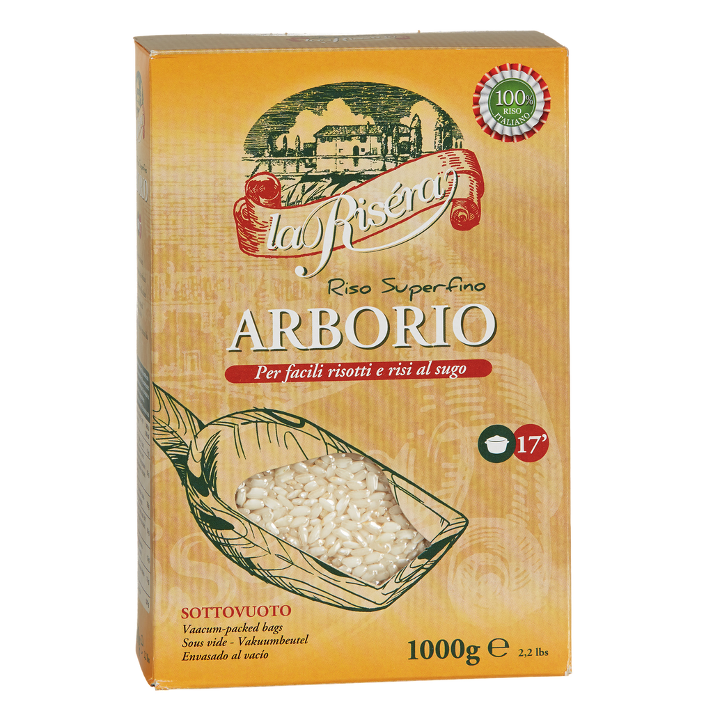 Arboriy Rice Arborio Rice La Risera – Konrads Specialty Foods & Ingredients
