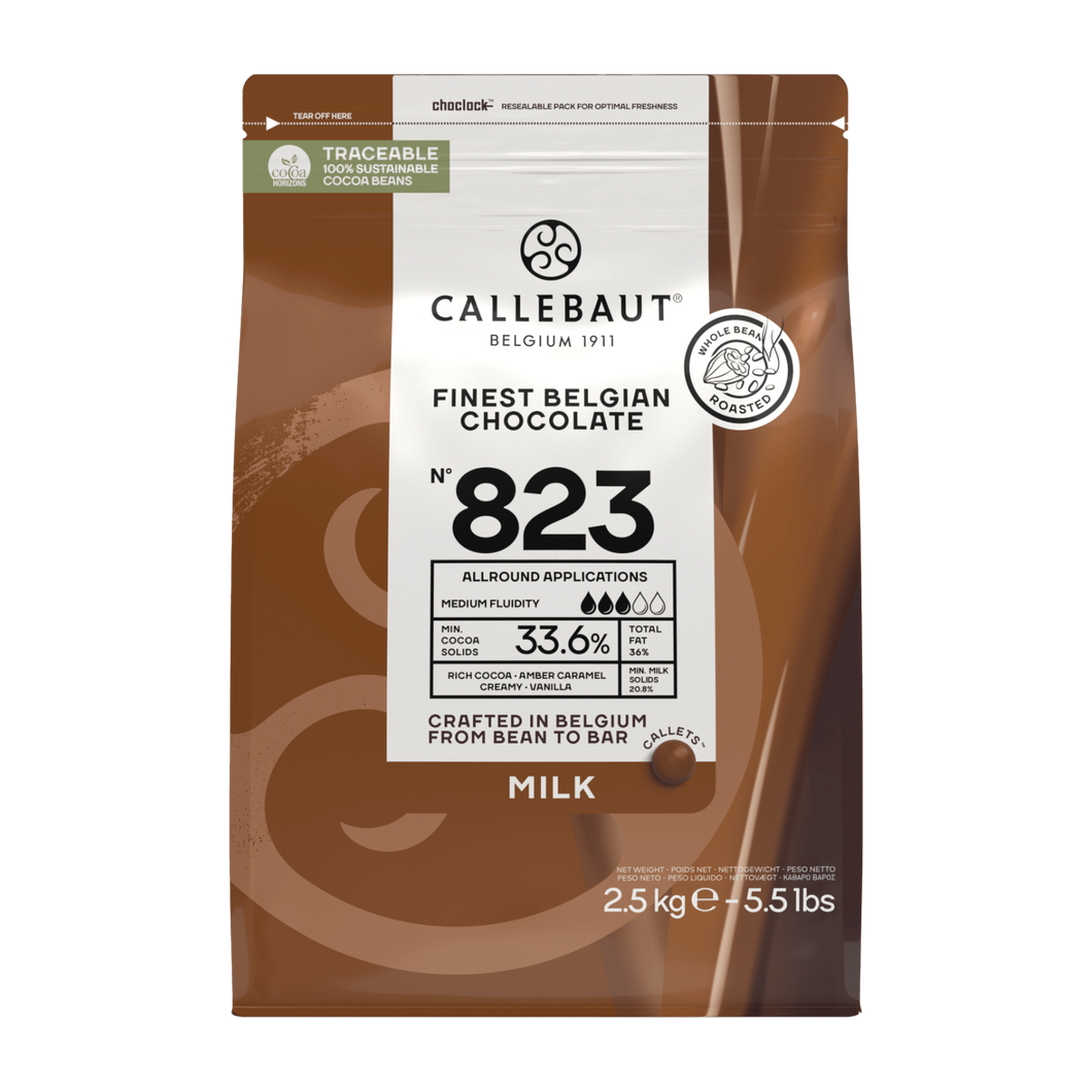 Callebaut 823 Milk Callets