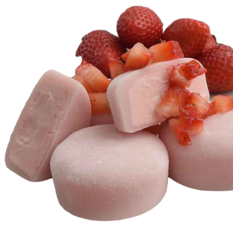 Strawberry Ice Cream Mochi