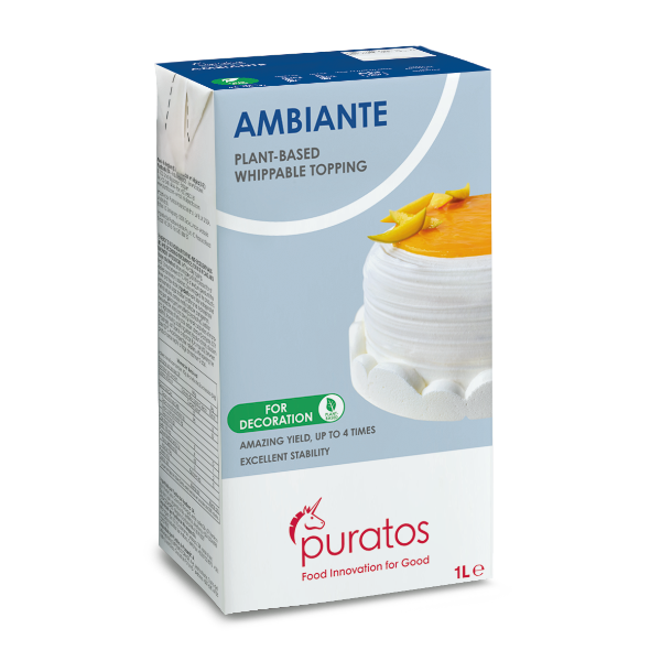 Puratos Ambiante Dairy-Free Topping