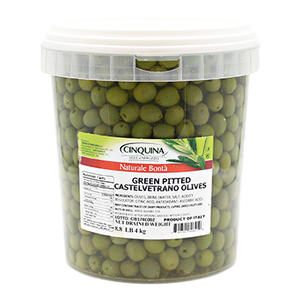 Castelvetrano Olives Pitted - Cinquinna