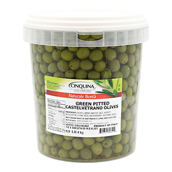 Castelvetrano Olives Pitted - Cinquinna