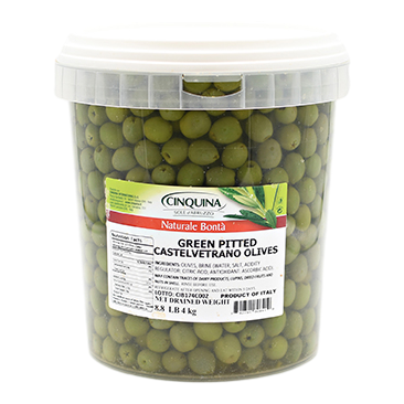 Castelvetrano Olives Pitted - Cinquinna