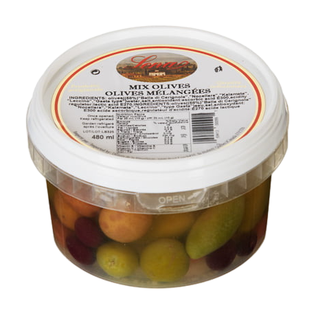 Whole Mixed Olives - Lena