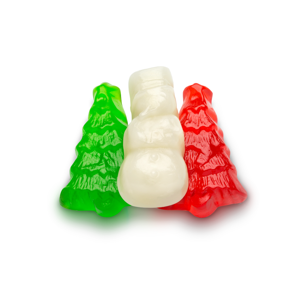 Snowman & Christmas Tree Gummies