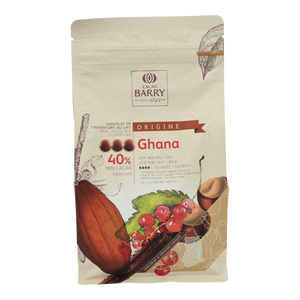 Cacao Barry Ghana Milk Pistoles 40.5%
