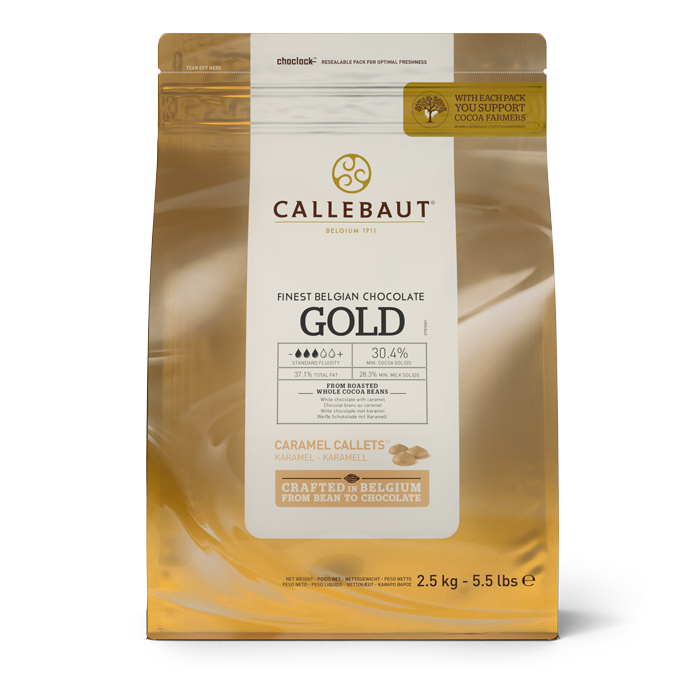 Callebaut Gold Caramel Callets