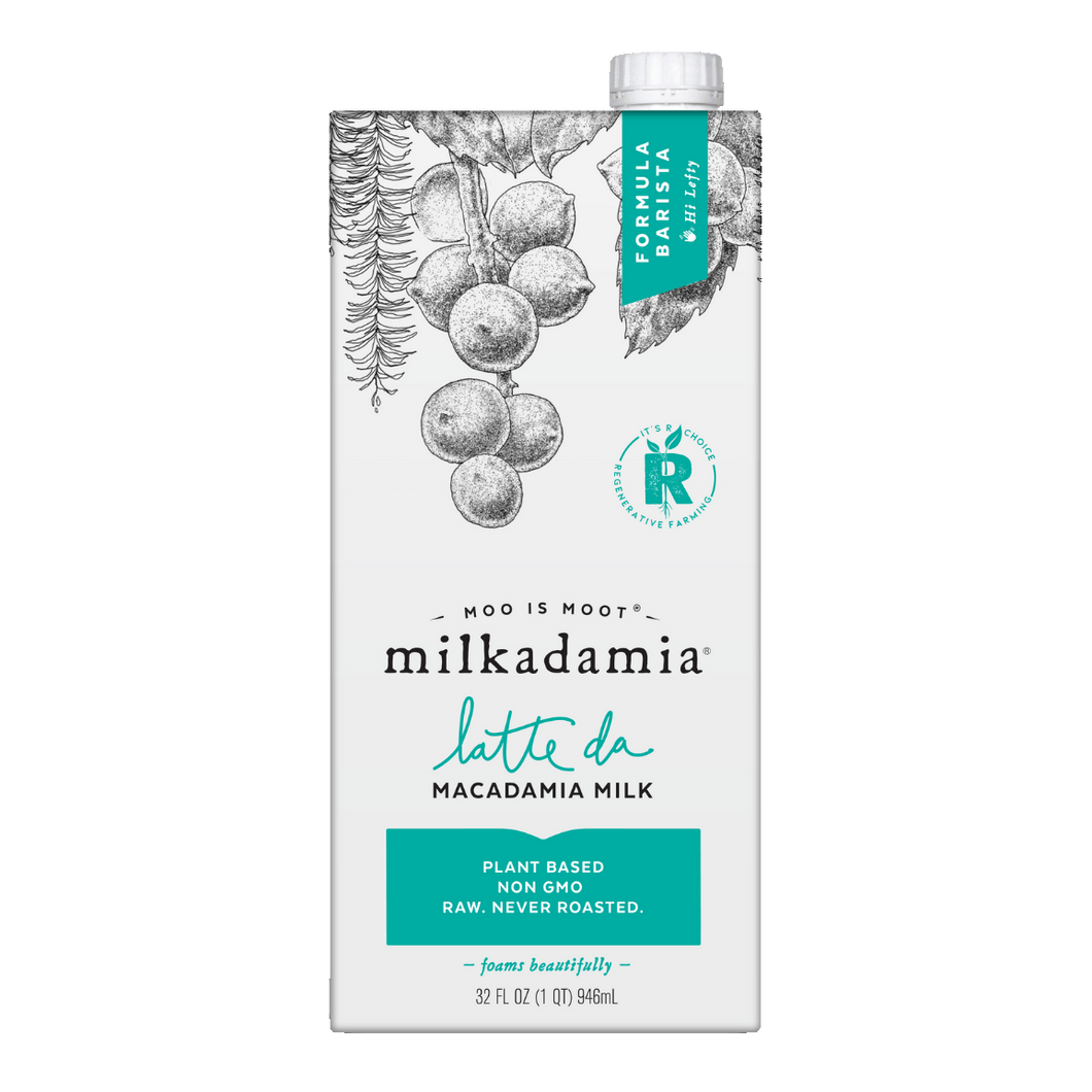 Milkadamia Latte Da Barista Milk
