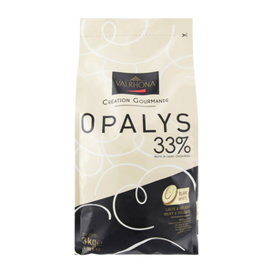 Valrhona Opalys 33% White Chocolate