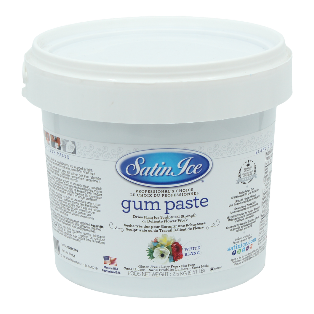 Satin Ice White Gum Paste