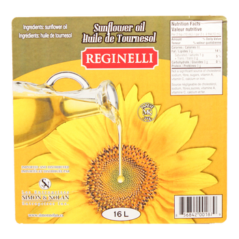 Sunflower Oil 16L